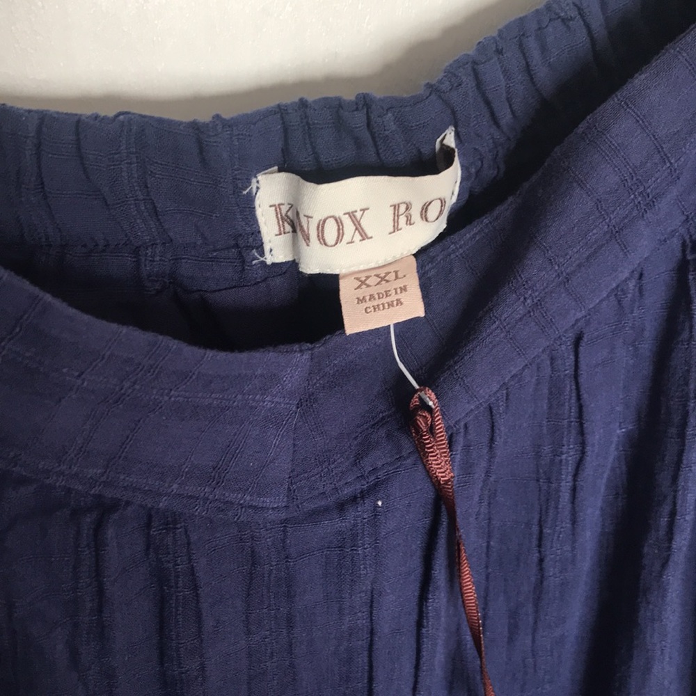 Womens Xxl sun dress 👗 navy blue - Picture 7 of 11